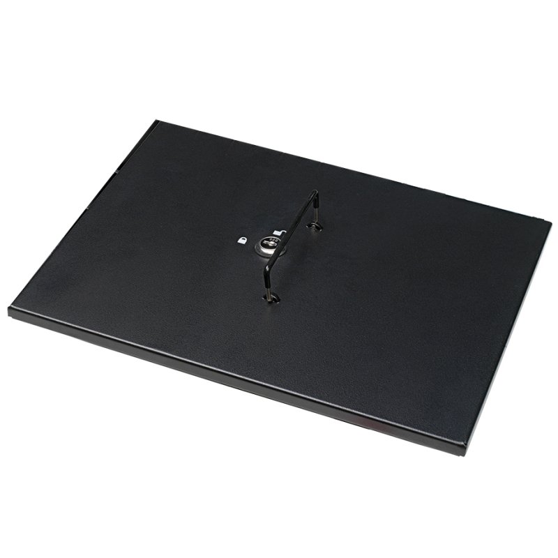 Safescan couvercle tiroir-caisse 4141L, noir, verrouillable, acier